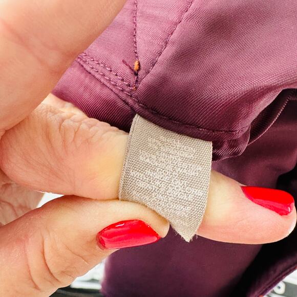 Y2K Fossil Corduroy Mini Skirt Size L Brown Purple Floral Print Retro 2000s - Picture 4 of 6